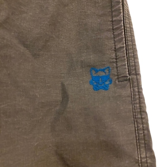 PARTY PANTS Solids Preppy Shorts Dark Gray Men’s Size XL Extra Large - Picture 2 of 8